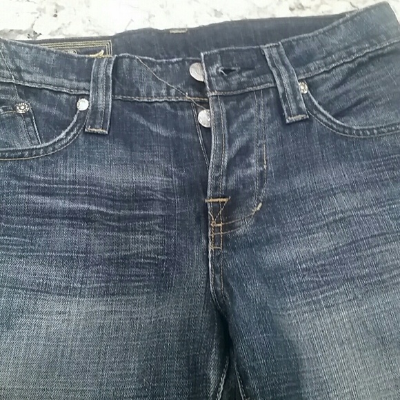 Rock & Republic EUC Dark Jeans 28 Button Fly C2 - Picture 1 of 8